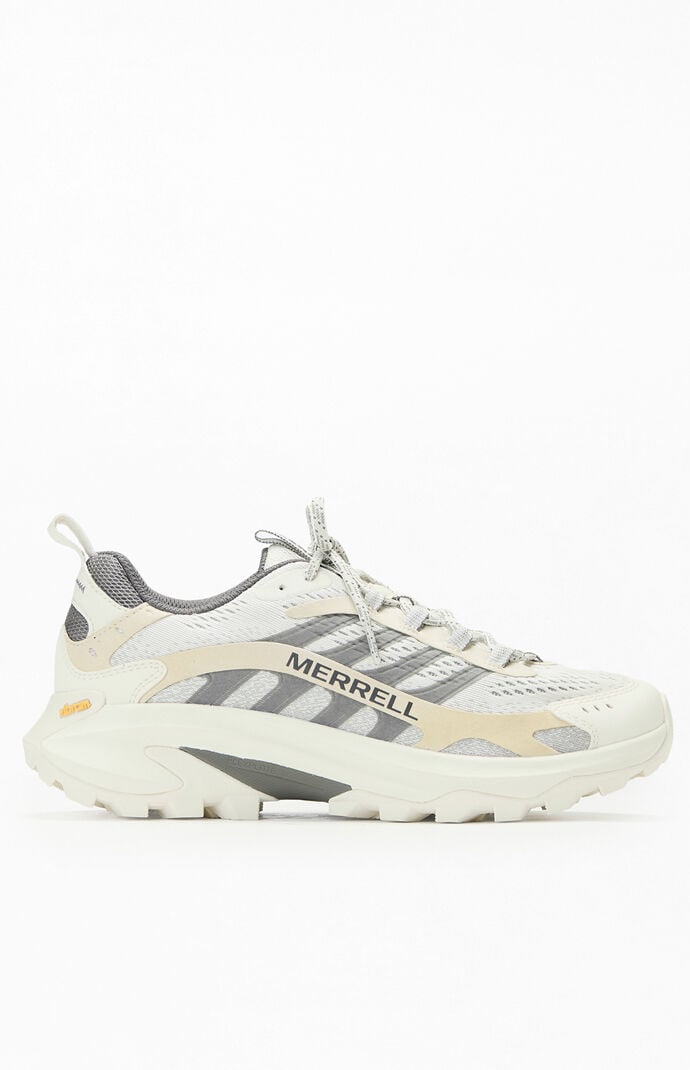Merrell Cream & Navy Moab Speed Sneakers