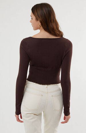 Lacey Day Sweater Top image number 4