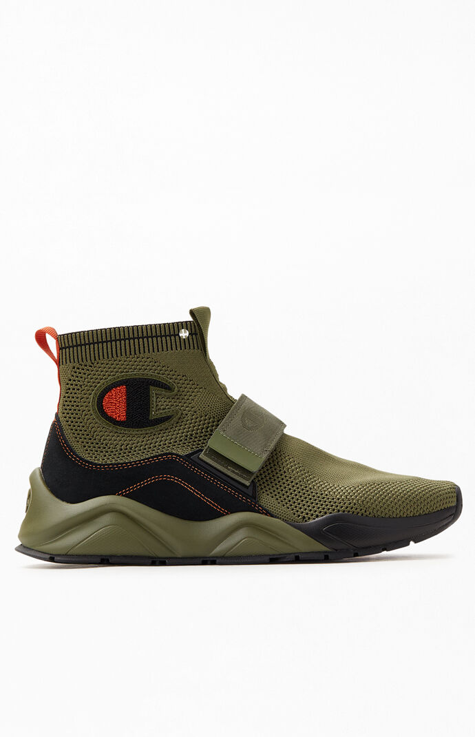 olive champion shoes