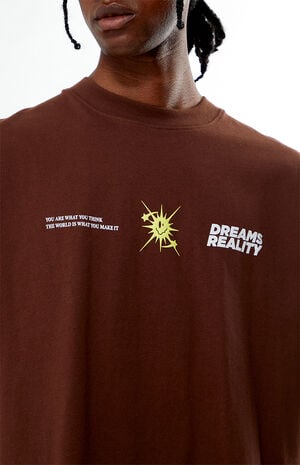 Dreams Reality Cropped Boxy T-Shirt image number 3