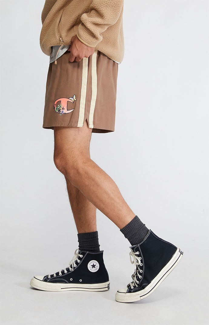 Floral C Rally Shorts