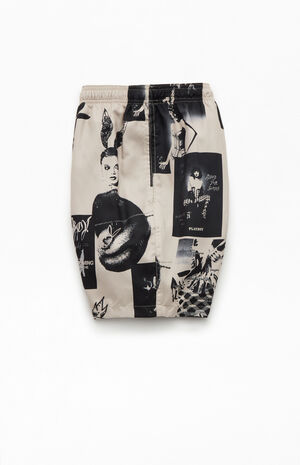 By PacSun Dive 6" Swim Trunks image number 3