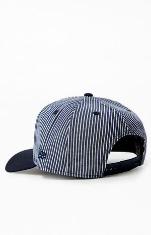 x PS Reserve Miami Marlins Striped Denim 9FORTY Hat image number 3
