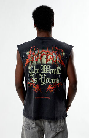 World Is Yours Vintage Cutoff T-Shirt image number 2