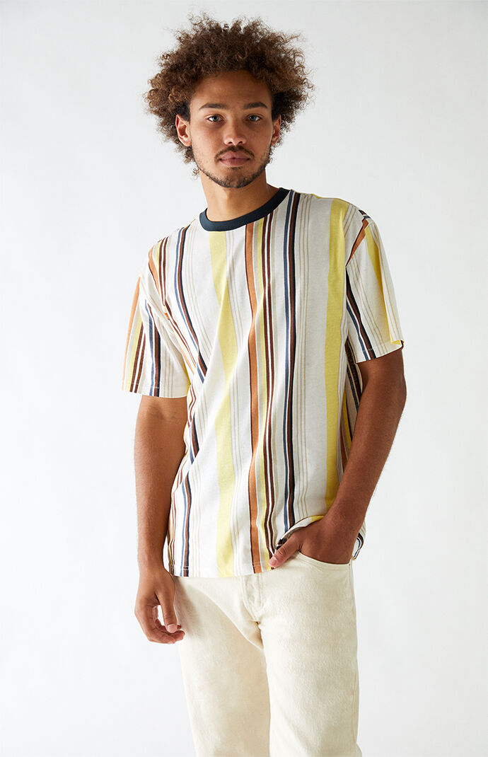 PacCares Jory Vertical Striped T Shirt PacSun