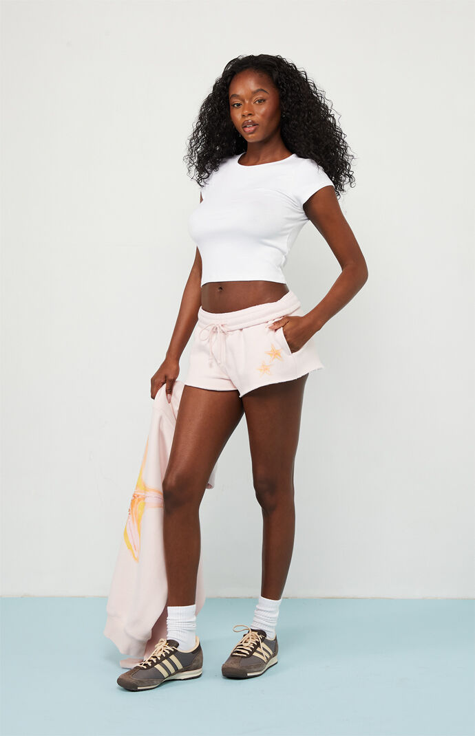 Pacsun Starfish Mini Sweat Shorts