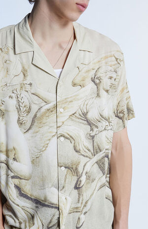 Greek Stone Woven Camp Shirt image number 2