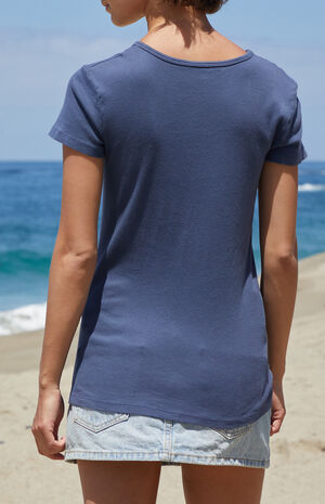 Navy Hailie Butterfly T-Shirt image number 3