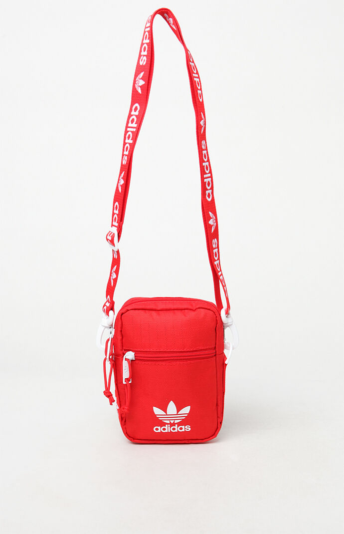 red adidas shoulder bag