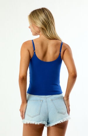 x MLB LA Dodgers Sculpted Tank Top image number 4