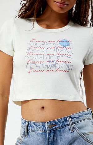 Paris Skylines Baby T-Shirt image number 2