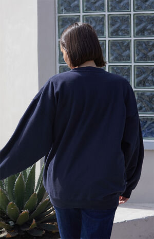 Blue Malibu Crew Neck Sweatshirt image number 3