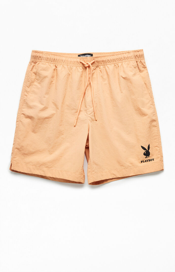 pacsun playboy swim trunks