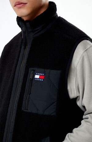 Mix Media Sherpa Vest image number 2