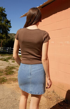 Brown Ashlyn Top image number 4