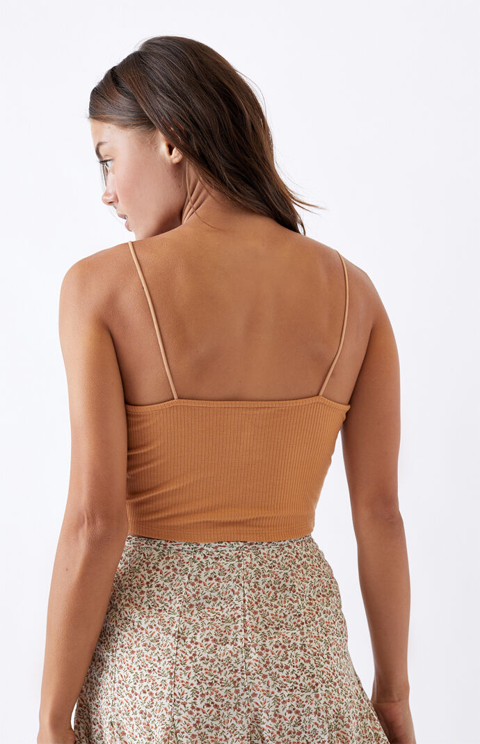 Haily Ribbed Cami Tank Top