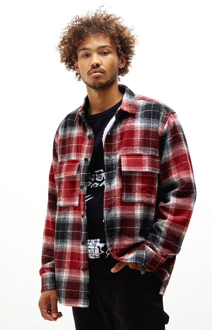 Pacsun flannel hotsell jacket