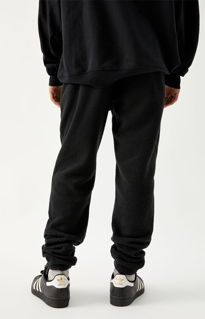 Black Polar Fleece Pants