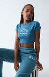 Logo Raglan Crop Top Logo Raglan Crop Top image number null