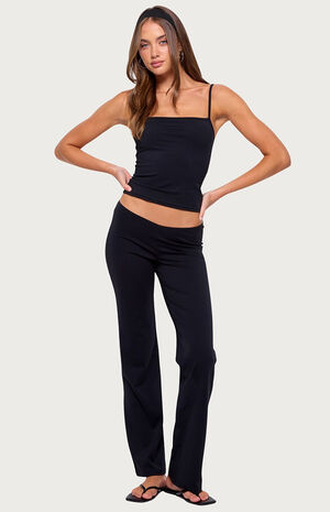 Anika Scooped Straight Leg Pants image number 4