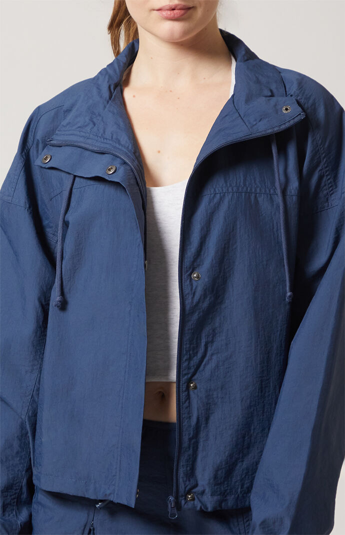 PAC 1980 Active Haven Crinkle Poplin Track Jacket