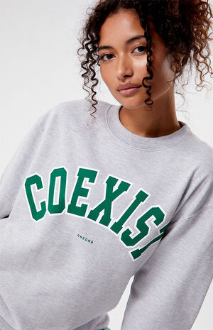 Coexist Crew Neck Sweatshirt image number 2