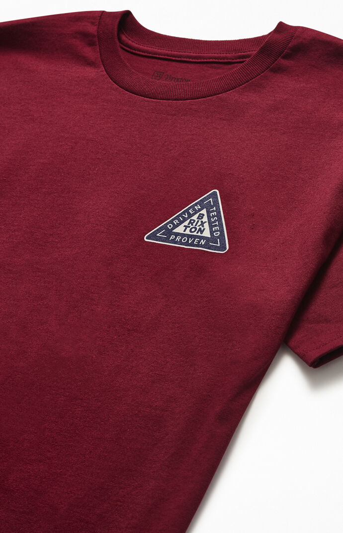 Burgundy Fulcrum T-Shirt