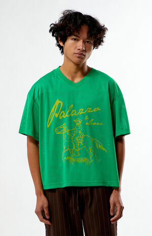 Green De Leone Mesh Jersey image number 1