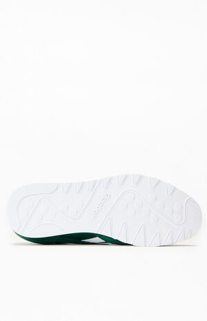 Dark Green Classic Nylon Vintage Suede Shoes image number 4