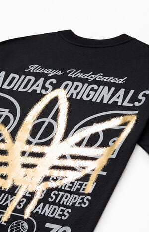 Kids Trefoil Graffiti T-Shirt image number 4