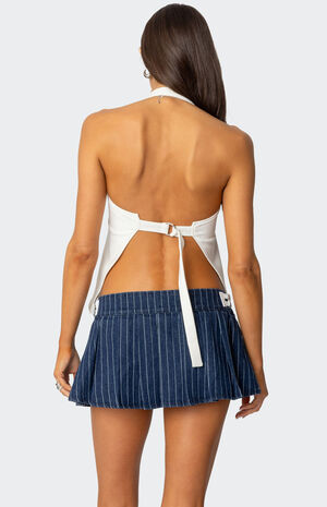 Yazi Backless Halter Top image number 3