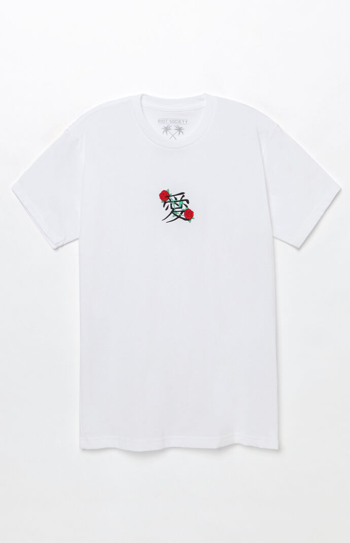 Riot Society Love Kanji T Shirt Pacsun