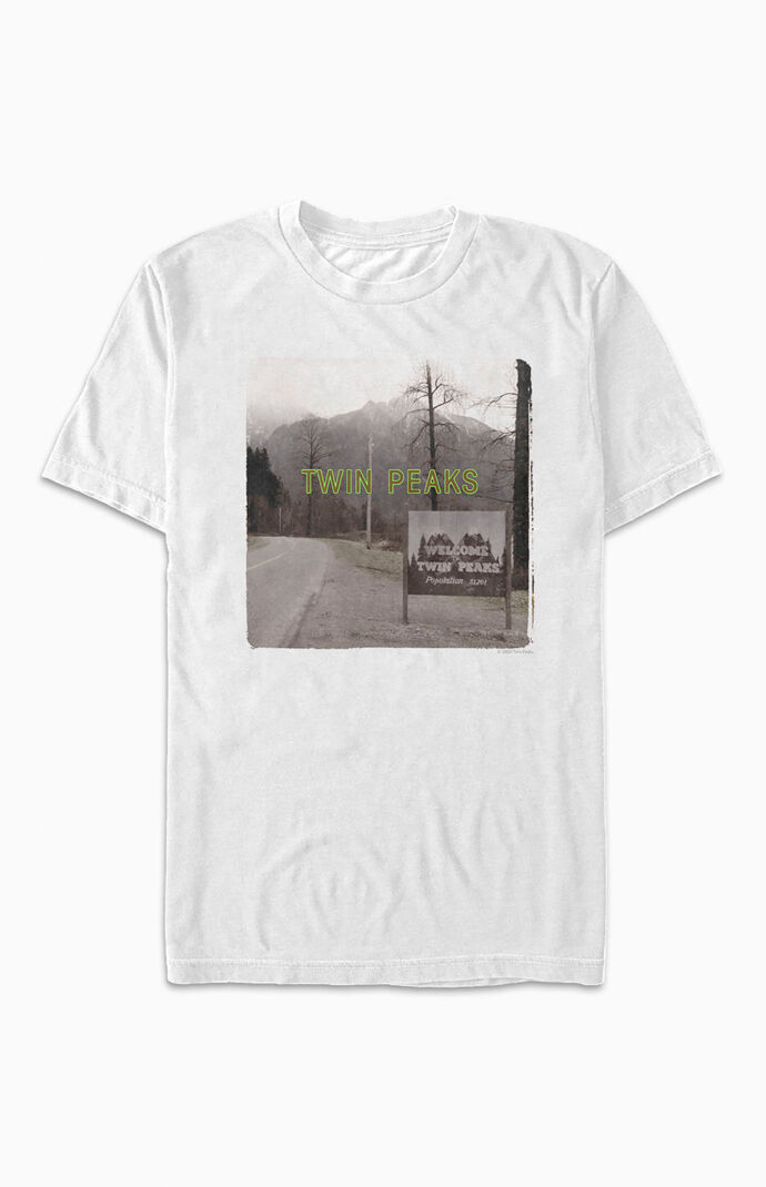 Twin Peaks Welcome Sign T-Shirt