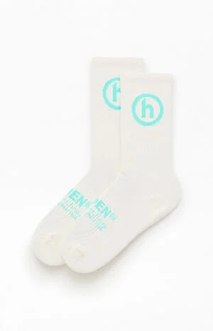 Natural Classic Crew Socks image number 1