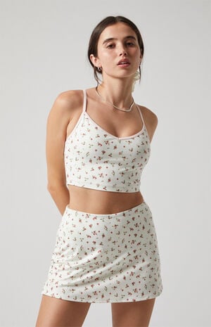 PAC WHISPER Active Floral Gemini Mini Skort image number 3