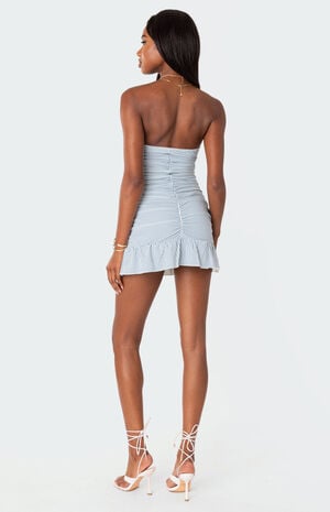 Gaia Gathered Mini Dress image number 5