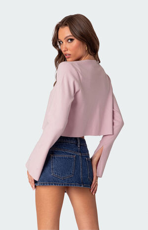 Londyn Tie Front Cardigan image number 4