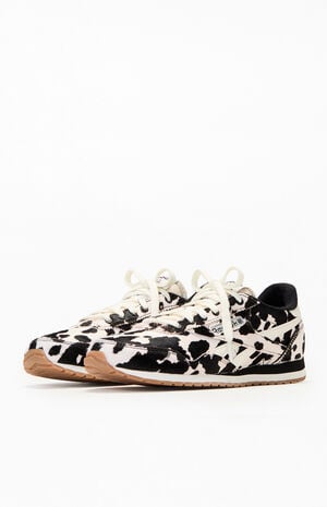 Women's Cow Print Classic AZ Sneakers image number 2