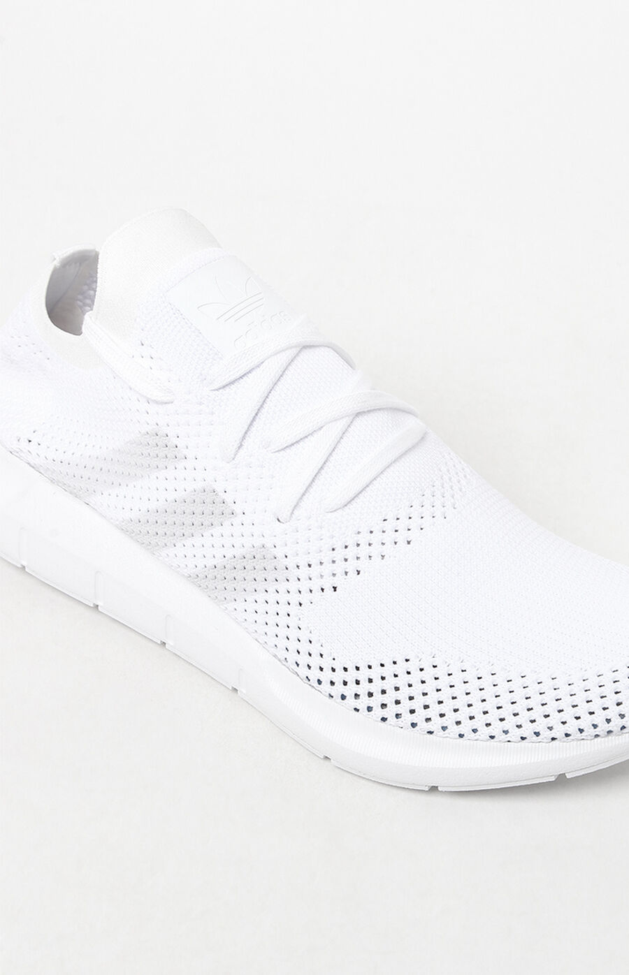 adidas Swift Run Primeknit White & Grey Shoes PacSun