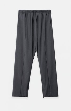 Iron Gray Relaxed Track Pants image number 1