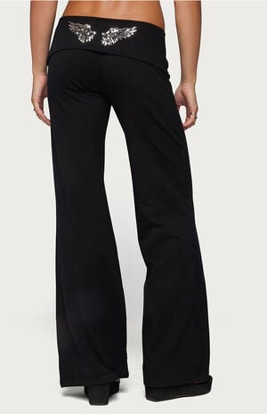 Angel Energy Sequin Foldover Pants image number 3