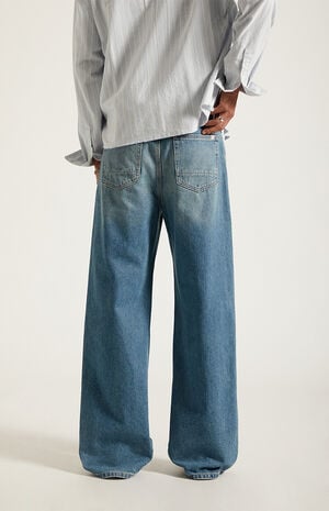 Blake Extreme Baggy Jeans Medium Blue Tinted image number 4