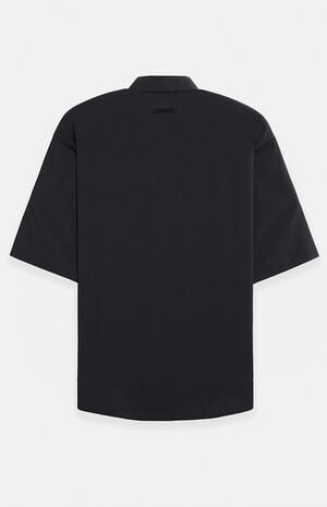 Vintage Black 3/4 Sleeve Button Up Shirt image number 2