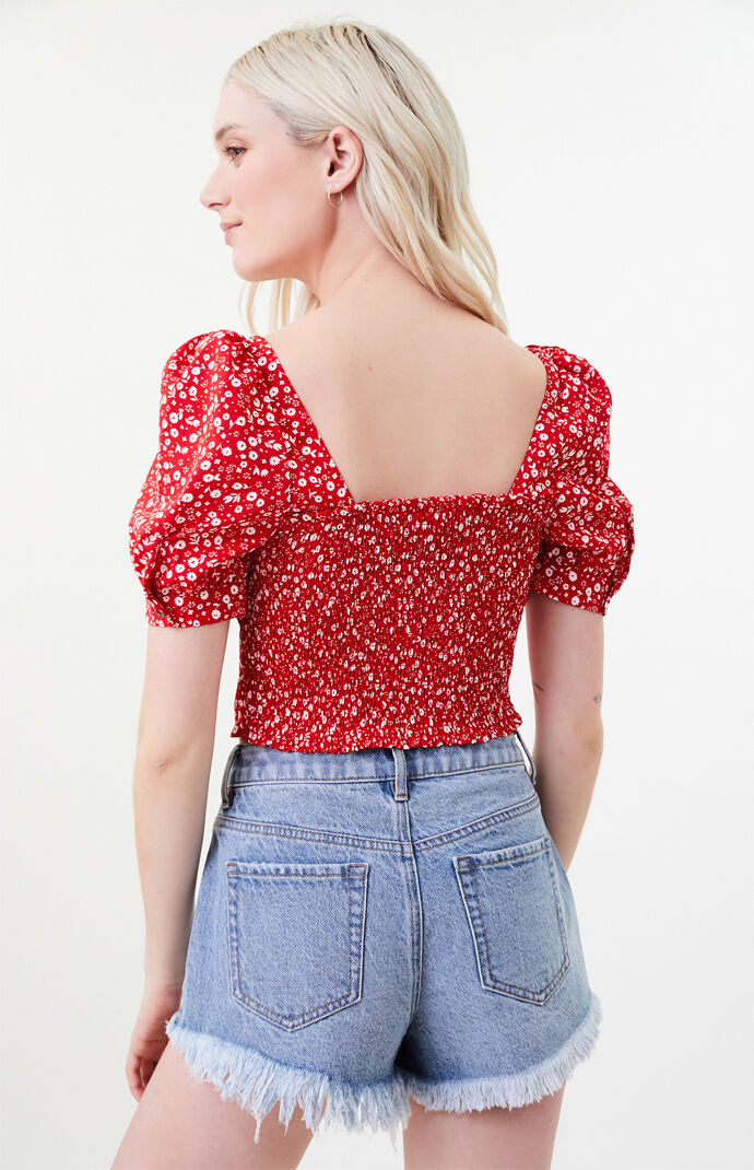 Ditsy Floral Top