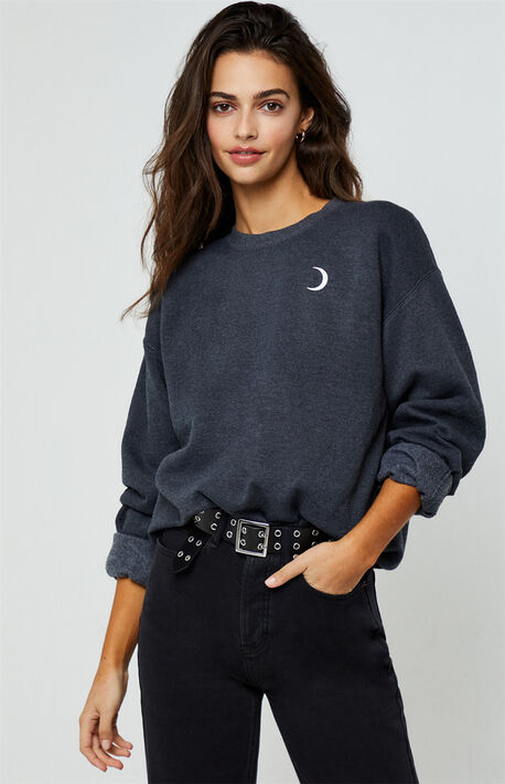 Moon Chart Crew Sweatshirt