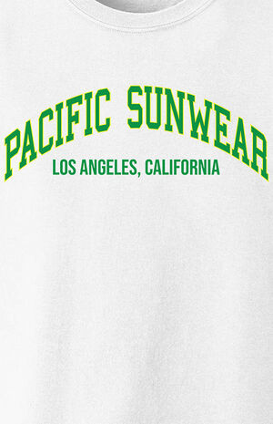 Kids Pacific Sunwear Green LA Block T-Shirt image number 2