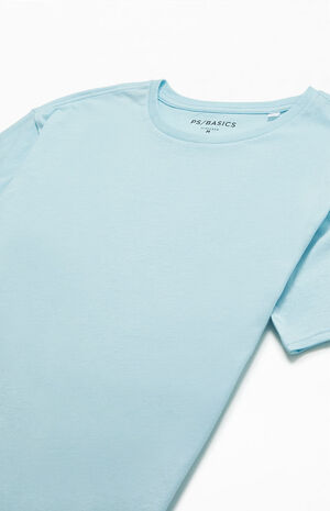 Light Blue Scallop T-Shirt image number 2