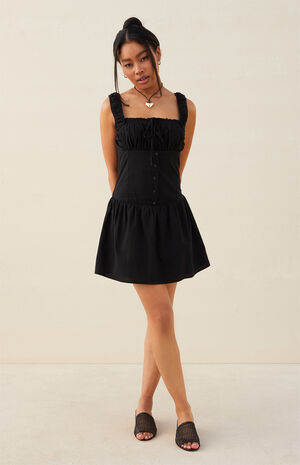 Tie Front Mini Dress image number 4