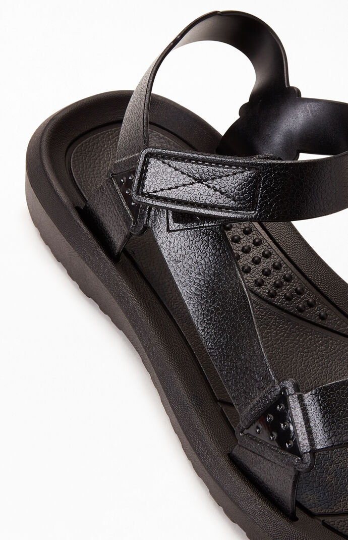 Women's Velcro Ankle Slide Sandals
