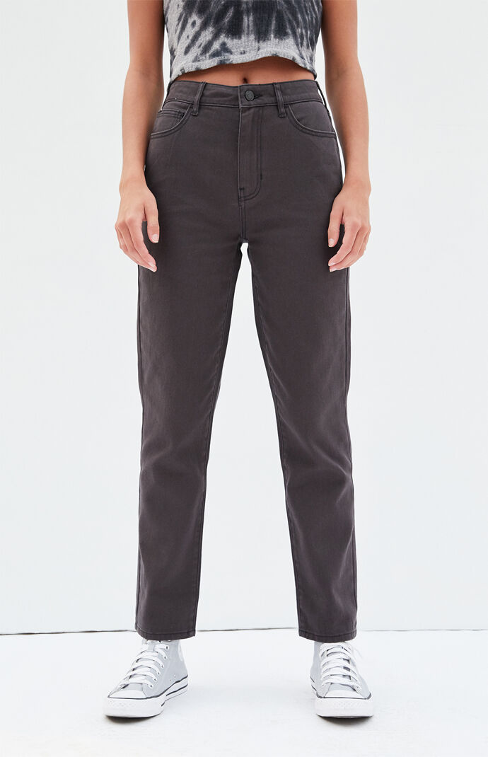 PacSun Off Black Mom Jeans PacSun
